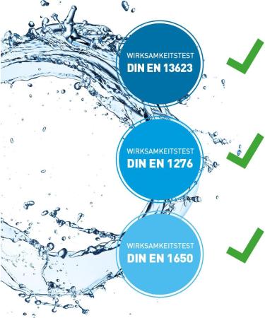 Dilixin XPress 5L - Legionella Control & Drinking Water Disinfection | Chlorine Dioxide 0.3% | Certified Efficacy DIN EN 13623 1276 1650 - Buy Online on GoSupps.com