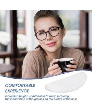 10 Pairs Adhesive Silicone Nose Pads D Shape Stick on Eye Glasses Nose Pads Anti-Slip Soft Clear Stop Glasses Slipping Down Nose Pad for Eyeglasses Sunglasses 19 x 8 x 1 mm (L x W x T) Transparent Clear-adhesive - Buy Online on GoSupps.com