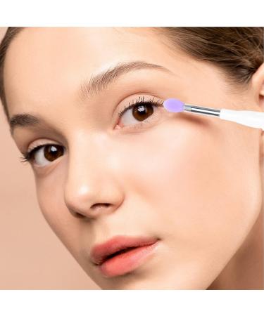 6Pcs Silicone Eye & Lip Makeup Wands - Professional Applicators for Eyeshadow & Lip Gloss | International Shipping Available - Buy Online on GoSupps.com