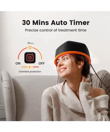 Casque De Croissance Des Cheveux Syst me de th rapie laser pour la croissance des cheveux Casque et chapeau pour hommes et femmes - Buy Online on GoSupps.com