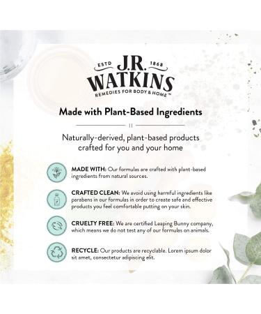 J.R. Watkins Grapefruit Hydrating Body Oil Mist - 6 fl oz | Moisturizing Spray for Glowing Skin | Made in USA, Cruelty Free - Buy Online on GoSupps.com