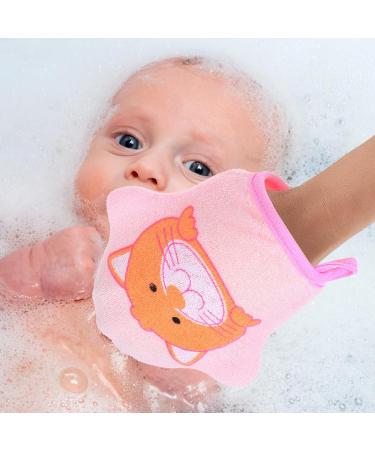 FOMIYES 6 Pcs Exfoliating Scrub Gloves - Shower Loofah & Bath Sponge Set for Body & Baby - Durable Cotton Scrubber Mittens for Kids & Adults - Buy Online on GoSupps.com
