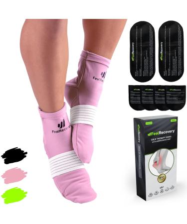 Cool socks chemotherapy for foot cooling - polyneuropathy socks - cooling shoes against hot feet with 4 cooling pads gel for foot - cold socks with fixing tape (S/m pink) S/m pink - Buy Online on GoSupps.com