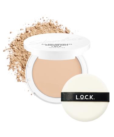 Lock color  Lock N' Tap All Day Sebumless Powder Pact  01 Light Beige   Perfect Flawless Silky Finish Pact  Long Lasting Sebum Control Effect with Sun Protection  Light weight  0.35oz./10g
