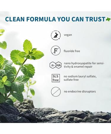 7.5% Hydroxyapatite Toothpaste, 7.5% Hydroxyapatite Toothpaste for Advanced Enamel Protection, Appropriate for Sensitive Teeth, Gentle and Effective Formula, Fresh Mint (2) - Buy Online on GoSupps.com