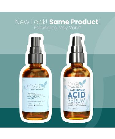 Pure Hyaluronic Acid Serum for Face - Anti-Aging Facial Serum for Wrinkles and Fine Lines - Hydrating Serum for Dry Skin - 2 Oz - Buy Online on GoSupps.com