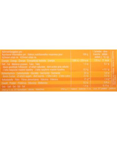 Buy Burger Crispbread Delicacy - Naturally Mild | Pack of 12 (12 x 250g) - International Shipping Available - Buy Online on GoSupps.com