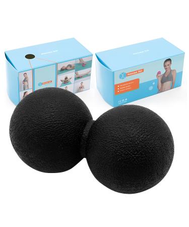 ZSMJAER massage ball fascia ball duo ball fascia roll small for targeted massage of the legs feet hands neck and back muscles