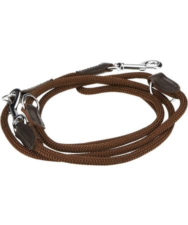 HUNTER Freestyle Adjustable Dog Leash - Weatherproof Robust 0.8 x 200 cm Brown | International Shipping Available - Buy Online on GoSupps.com