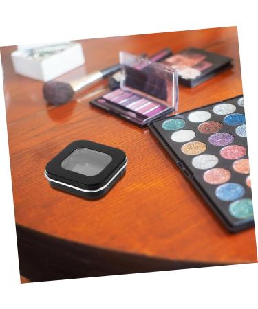  LIFKOME LIFKOME Loose Powder Storage Container Mini Loose Powder Case For Female Empty Eyeshadow Container Daily Use Travel Eyeshadow Box - Buy Online on GoSupps.com