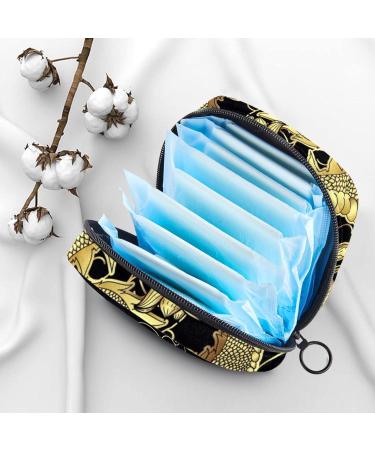 Women s Binding-Up Bag | Dragon Design Tampon Storage with Zip Pockets | Multi-Functional Menstrual Tied Bags - Buy Online on GoSupps.com
