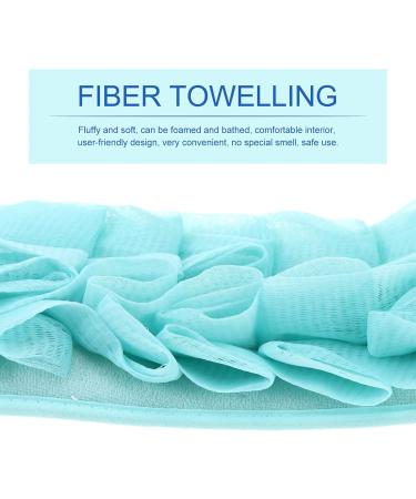 1set Bath Towel Body Scrub Gloves Bath Sponge Puff Powder Applicator Loofah Back Scrubber Back Scrubber Strap Bath Shower Loofah Pouf Sponge Bath Preparations Bathroom Amenities - Buy Online on GoSupps.com