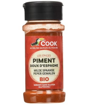 Cook - ORGANIC - Sweet Spanish Pepper Powder 40g 1 Unit