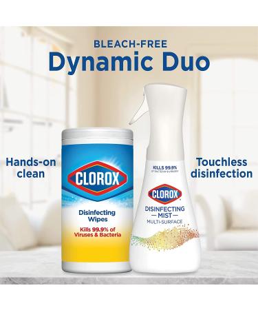 Clorox Disinfecting Mist  Multi-Surface Disinfectant  Lemongrass Mandarin  16 Fluid Ounces - Buy Online on GoSupps.com