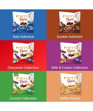 Buy merci Petits Fine Whole Milk Chocolate - 12 x 125g | Gourmet Small Pralines for International Shipping - Buy Online on GoSupps.com