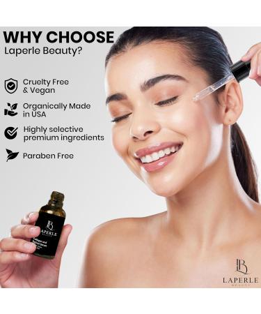 Collagen + Retinol Serum with Hyaluronic Acid | Anti-Aging Facial Treatment | Paraben-Free Cruelty-Free | Reduce Fine Lines and Wrinkles - Buy Online on GoSupps.com