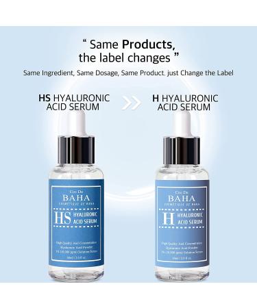 Cos De BAHA HS Hyaluronic Acid Serum 2 oz - Hydrating & Plumping Skincare - Buy Online on GoSupps.com