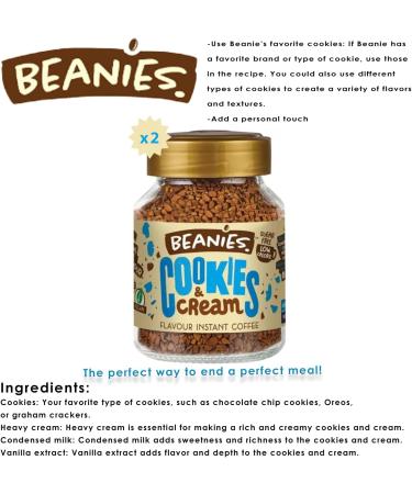 Christmas Festive Gift Set for Grandpa - Border Biscuits Beanies Cookies & Cream and Ginger Bread Instant Coffee x2 Aero Galaxy & Cadbury Instant Hot Chocolate Sachets | Gift Hamper for Granddaddy Gift Box 4 - Buy Online on GoSupps.com