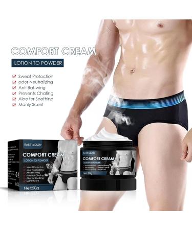 Blue Fish 50 Natural Deodorant for Men | Stop Sticky Itchy and Smelly Men's Private Parts Aluminum Free | Protects from Sweat Odor and Irritation - Buy Online on GoSupps.com