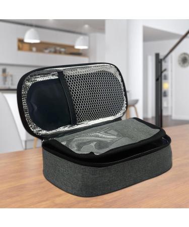 Insulin Carrying Case - Portable Medical Cooler Bag for Diabetes Insulin Cooler Travel Case Convenient to Changing Needles Wood.l - Buy Online on GoSupps.com