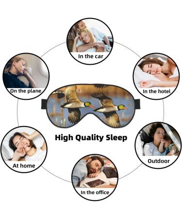 Buy Hunting Fly Wild Print Sleep Eye Mask | Soft Eyeshade for Travel & Naps | Unisex Comfort - Buy Online on GoSupps.com