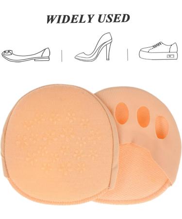 Buy 2 Pairs High Heels Forefoot Pad Toe Topper Invisible Liner Socks - Anti-Slip Summer Socks for Women & Girls - Buy Online on GoSupps.com