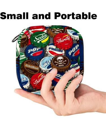 Colorful Portable Storage Bags for Women's Bandages & Menstrual Pads - Ideal for School & Office - Buy Online on GoSupps.com