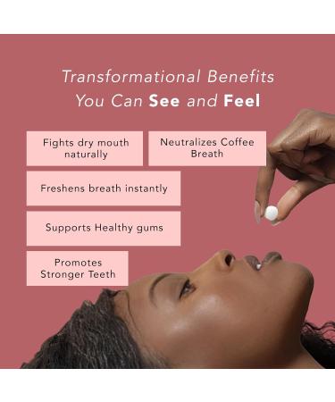 NOOZ Better Smile Mints 180 Count | Oral Health & Fresh Breath Support | Gum & Teeth Care, pH Balance | Sugar-Free, Aspartame-Free | Peppermint Flavor | Includes Premium Refillable Tin Peppermint REFILL BAG - Buy Online on GoSupps.com