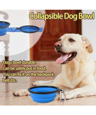 SSRIVER Puppy Training Kit 6 Pcs Adjustable Puppy Doorbells for Dogs Training Bag Whistle to Control Stop Barking Dog Bowl and Poop Bag Pet Trainer Dog Training Set Clicker Grey - Buy Online on GoSupps.com