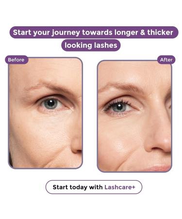 LashCare+ Eyelash Enhancing Serum For Mature Women - Longer Thicker Lashes in 12 Weeks - For Sensitive Eyes Natural Growth - Enhancement Conditioner for Longer-Looking Lashes - 1 Month Supply 1mL (1 Month Supply) - Buy Online on GoSupps.com