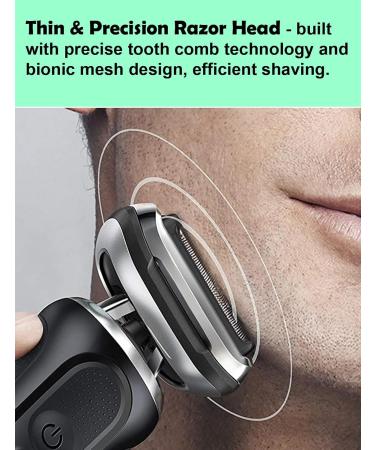 Buy Series 7 Replacement Head 73S for Braun Electric Shaver - Compatible with 7020s 7025s 7085cc 7027cs 7071cc 7075cc (2 Count) - International Shipping - Buy Online on GoSupps.com
