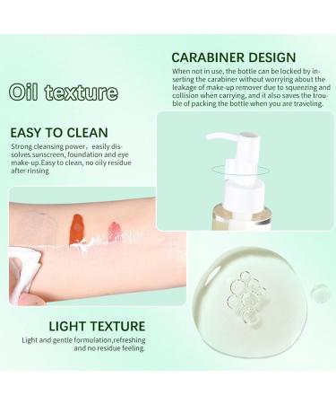 Makeup Remover - Cleansing Oil - Heartleaf Pore Control Cleansing Oil - Cleanser Daily Makeup Blackheads Removal - Oil Based Cleanser for acne treatment - Effective Cleansing & Oil-Water Balance - Buy Online on GoSupps.com