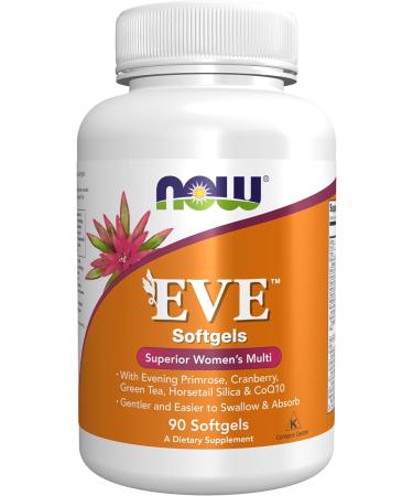 NOW Foods Eve Women's Multivitamin - Cranberry - 90 Softgels