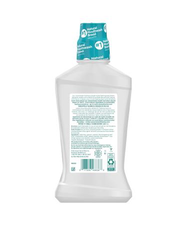Tom's Of Maine Sea Salt Natural Alcohol-Free Mouthwash - Refreshing Mint - 16 Fl Oz - Pack of 3 - Buy Online on GoSupps.com