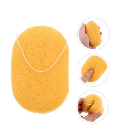 Exfoliating Face Wash Sponge | Natural Skincare Tool & Makeup Applicator - Volcanic Mud Clean PVA Sponge - Buy Online on GoSupps.com