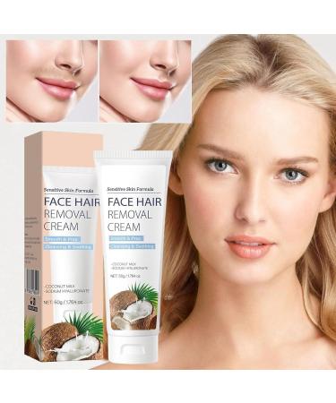 Tuxuseo Facial hair removal cream for women formula reduces hair regrowth facial hair removal cream suitable for sensitive skin 50 g - Buy Online on GoSupps.com