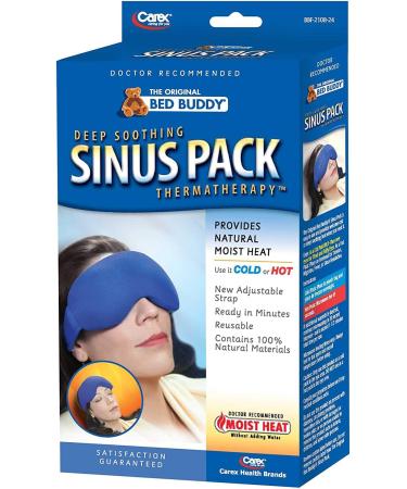 Bed Buddy Sinus Pack - Hot or Cold Headache Relief with Straps - Buy Online on GoSupps.com