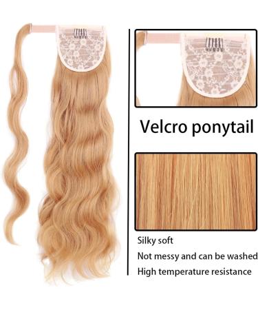 Ponytail Extensions Resistant Synthetic Hairpiece for Women Ponytail Hair Extensions Ponytail Extension 22" Long Wave Curly Wrap Around Pony Tail Heat for Women(Color:2) 22inches 2 - Buy Online on GoSupps.com