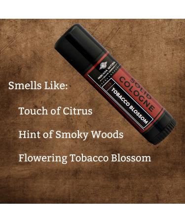 MNSC Tobacco Blossom Naturally Better Solid Cologne - Handcrafted in USA Travel-Friendly Cruelty Free Hypoallergenic All-Natural Plant-Derived - Buy Online on GoSupps.com