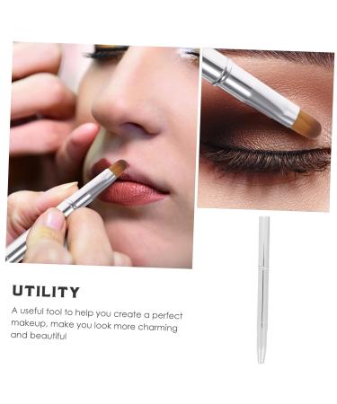 Balacoo 2pcs Double Ended Lipstick Brush & Concealer Brush Set - Aluminum Alloy for Flawless Makeup Application - Buy Online on GoSupps.com