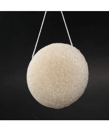 Trooth Natural Konjac Face Sponge Facial Cleansing - White - Buy Online on GoSupps.com