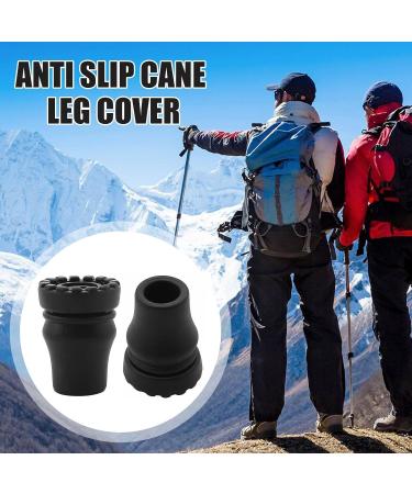 Walking Crutch Rubber Tips 2 Crutch Tips Heavy Duty Walking Cane Tips Non-Slip Sturdy Replacement for Seniors Walking Stick/Hiking Stick Inner diameter 20mm - Buy Online on GoSupps.com