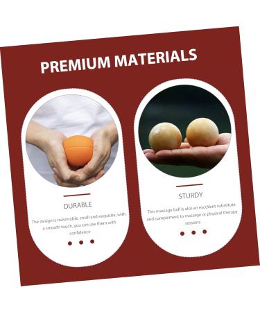 Buy Gatuida 5-Sentence Handball Massage Balls | Health & Exercise Tools | Wooden Hand & Training Massage Devices | Perfect for Boccia & Relaxation | International Shipping Available - Buy Online on GoSupps.com