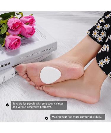Sucrain Metatarsal Felt Feet Pads - 40 Pieces | Foot Pain Relief Cushion for Men and Women - Buy Online on GoSupps.com