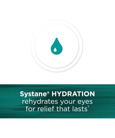 Systane HYDRATION Eye Drops - 3 x 10 ml | Soothing Moisture for Dry Eyes - Fast International Shipping - Buy Online on GoSupps.com
