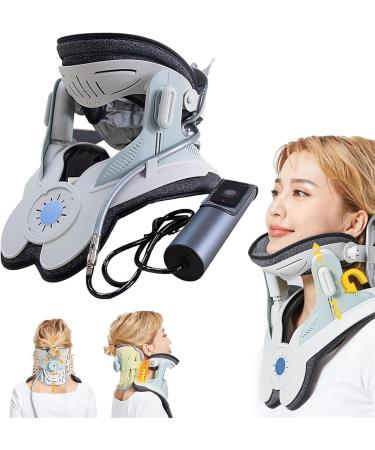 Neck Extensor & Traction Device - 3 Power Settings 8 Airbag Support for Neck & Shoulder Pain Relief - Buy Online on GoSupps.com