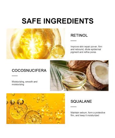 Retinol Eye Stick - Anti-Aging Under Eye Cream with Collagen & Hyaluronic Acid | Reduce Fine Lines & Dark Circles - Buy Online on GoSupps.com
