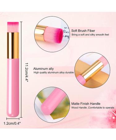Dming 5-Piece Pink Lash Shampoo Brushes Set for Eyelash Extension and Blackhead Removal - Buy Online on GoSupps.com