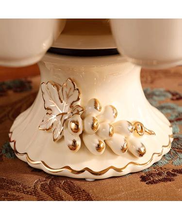 Fruit Basket for Kitchen Ceramic Fruit Plate Ornamental Porcelain Assorted Dessert Dish Dinnerware Decor Handicraft Housewar Fruit Bowl/Fruit Bowls - Buy Online on GoSupps.com