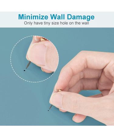10Pcs Heavy Duty Picture Hangers with Nails - Supports up to 100lbs - Premium Hanging Hardware for Clocks, Mirrors, and House Decoration - Buy Online on GoSupps.com